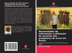 Necessidades de informação e utilização de recursos dos produtores de arroz em Anyiin - Tondo, Richard