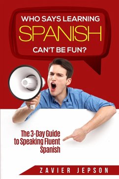 Cover Spanish Workbook For Adults - Who Says Learning Spanish Can't Be Fun