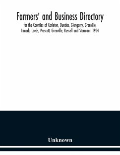 Cover Farmers' and business directory