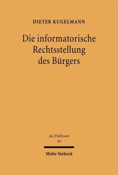 Cover Die informatorische Rechtsstellung des Bürgers (eBook, PDF)