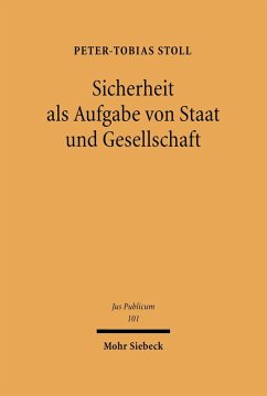 Cover Sicherheit als Aufgabe von Staat und Gesellschaft (eBook, PDF)