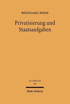 Cover Privatisierung und Staatsaufgaben (eBook, PDF)