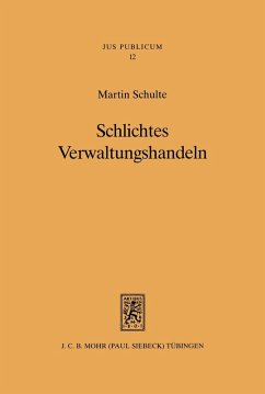 Schlichtes Verwaltungshandeln (eBook, PDF) - Schulte, Martin