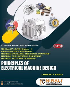 Cover PRINCIPLES OF ELECTRICAL MACHINE DESIGN
