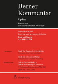 Kauf und Tausch, Art. 184-221 OR, 5. Ergänzungslieferung - Aebi-Müller, Regina E und Christoph Müller