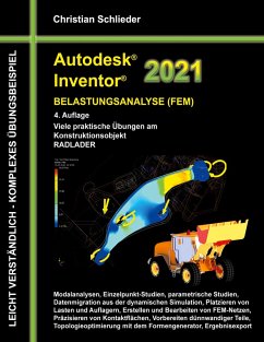 Autodesk Inventor 2021 - Belastungsanalyse (FEM) (eBook, ePUB) - Schlieder, Christian