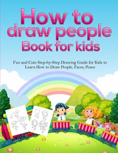 How To Draw People Book For Kids - Activity Books, Pineapple