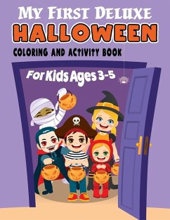 My First Deluxe Halloween Coloring and Activity Book for Kids Ages 3-5 - Books, Keep 'em Busy