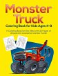 Monster Truck Coloring Book for Kids... - Bild 1