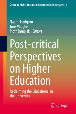 Post-critical Perspectives on Higher Education (eBook, PDF)