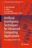 Artificial Intelligence Techniques for Advanced Computing Applications (eBook, PDF)