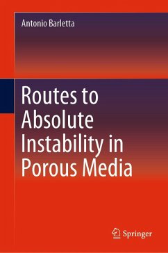 Routes to Absolute Instability in Porous Media (eBook, PDF) - Barletta, Antonio