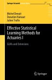 Effective Statistical Learning Methods for Actuaries I (eBook, PDF)