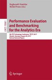Performance Evaluation and Benchmarking for the Analytics Era (eBook, PDF)