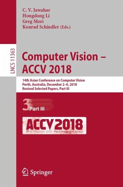 Cover Computer Vision - ACCV 2018 (eBook, PDF)