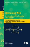 Reasoning Web. Learning, Uncertainty, Streaming, and Scalability (eBook, PDF)