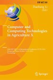 Computer and Computing Technologies in Agriculture X (eBook, PDF)