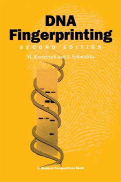 DNA Fingerprinting (eBook, PDF) - Krawczak, M.; Schmidtke, J.
