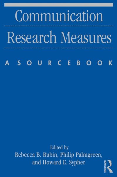 Communication Research Measures (eBook, PDF)