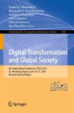 Digital Transformation and Global Society (eBook, PDF)