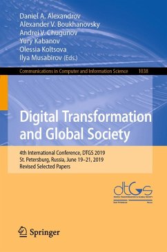 Cover Digital Transformation and Global Society (eBook, PDF)