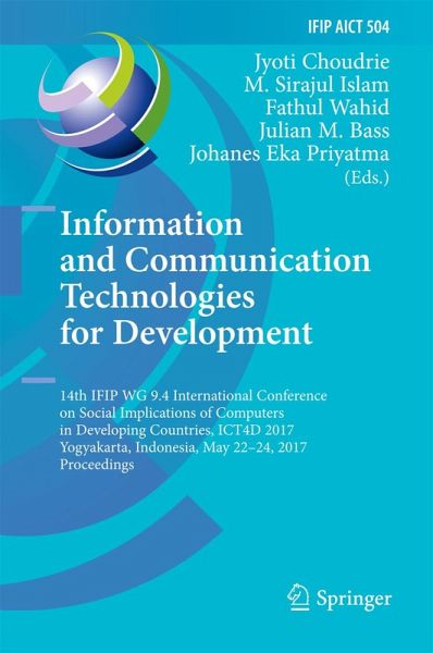 Information and Communication Technologies for Development (eBook, PDF) Information and Communication Technologies for Development (eBook, PDF)