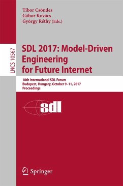 SDL 2017: Model-Driven Engineering for Future Internet (eBook, PDF)