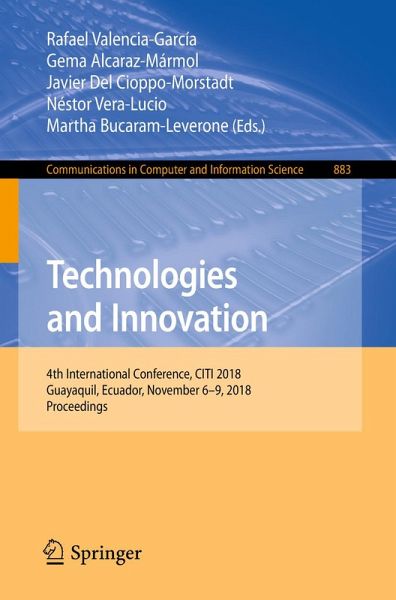Technologies and Innovation (eBook, PDF) Technologies and Innovation (eBook, PDF)
