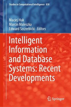 Intelligent Information and Database Systems: Recent Developments (eBook, PDF)