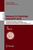 Advances in Cryptology - ASIACRYPT 2018 (eBook, PDF)