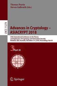 Advances in Cryptology - ASIACRYPT 2018 (eBook, PDF)