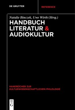 Cover Handbuch Literatur & Audiokultur (eBook, ePUB)