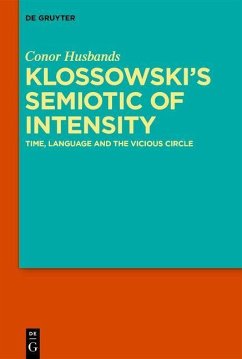 Klossowski's Semiotic of Intensity (eBook, PDF) Cover Klossowski's Semiotic of Intensity (eBook, PDF)