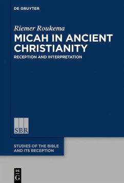 Cover Micah in Ancient Christianity (eBook, PDF)