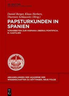 Papsturkunden in Spanien (eBook, PDF)