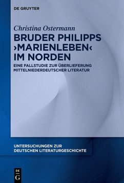 Bruder Philipps 'Marienleben' im Norden (eBook, PDF) - Ostermann, Christina