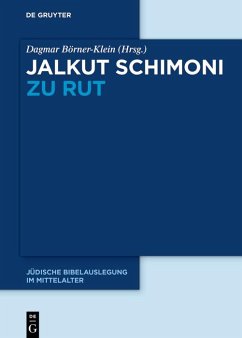 Jalkut Schimoni zu Rut (eBook, PDF) Cover Jalkut Schimoni zu Rut (eBook, PDF)