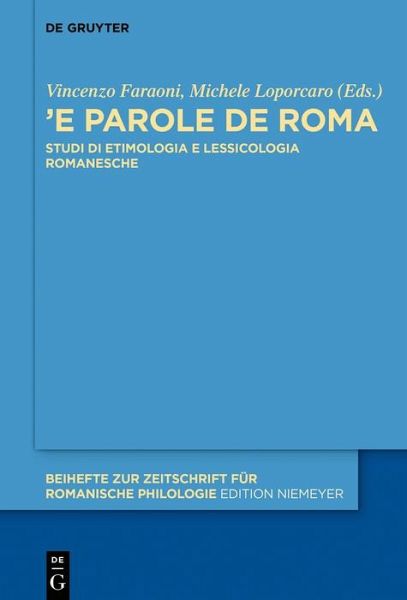 «'E parole de Roma» (eBook, PDF) «'E parole de Roma» (eBook, PDF)
