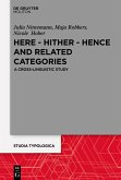 Here - Hither - Hence and Related Categories (eBook, ePUB)