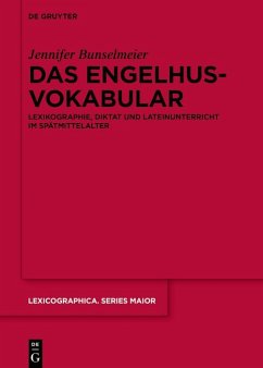 Das Engelhusvokabular (eBook, PDF) - Bunselmeier, Jennifer
