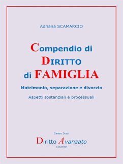 Compendio di DIRITTO di FAMIGLIA Matrimonio, separazione e divorzio (eBook, ePUB) - Scamarcio, Adriana