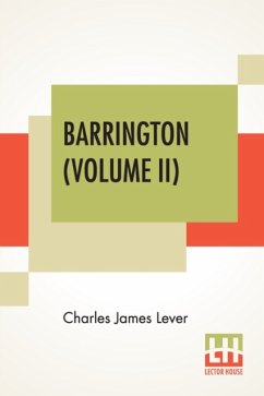 Barrington (Volume II) - Lever, Charles James