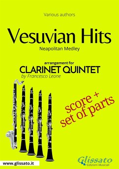 Vesuvian Hits - Clarinet Quintet score & parts (fixed-layout eBook, ePUB) - Leone, Francesco; VV.AA.