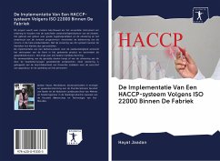 De Implementatie Van Een HACCP-systeem Volgens ISO 22000 Binnen De Fabriek - Jaadan, Hayat