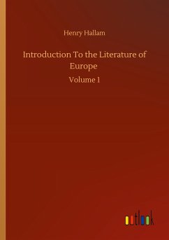 Introduction To the Literature of Europe
