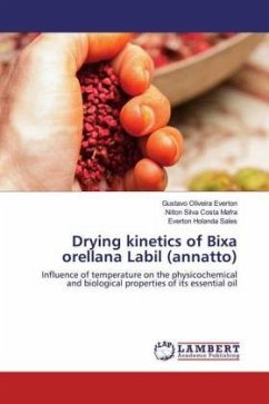 Drying kinetics of Bixa orellana Labil (annatto)