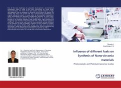 Influence of different fuels on Synthesis of Nano-zirconia materials