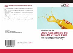 Efecto Antibacteriano Del Zumo De Myrciaria Dubia