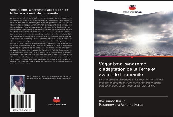 Véganisme, syndrome d'adaptation de la Terre et avenir de l'humanité