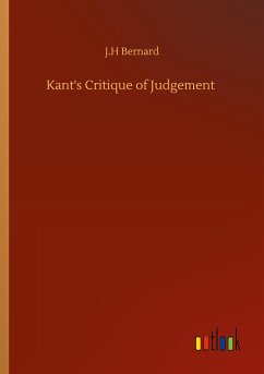Kant's Critique of Judgement - Bernard, J. H